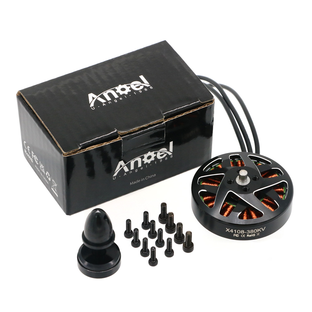 4pcs UAngel 4108 X4108 380KV 6 - Rc Helicopter Large recension och pris