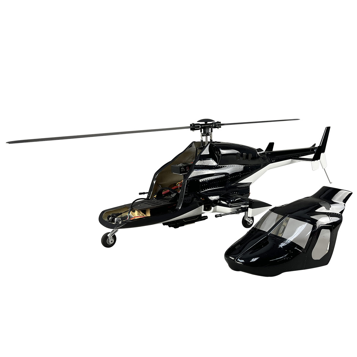 470 Size Airwolf RTF RC Helico - Rc Helicopter Nitro recension och pris