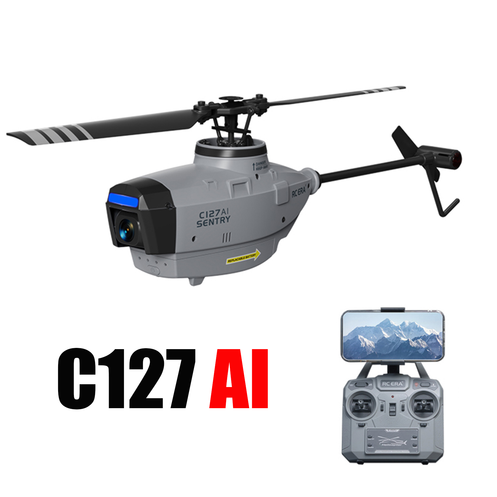 RC ERA C127AI C127 C128 2.4G 6 - Rc Helicopter Gyro recension och pris