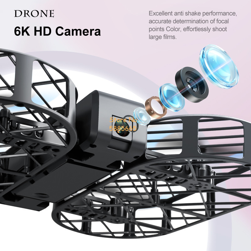 8K HD Camera 360° Protection O - Rc Helicopter Electric recension och pris