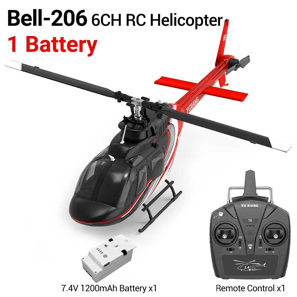 YU XIANG RC Airplane 2.4G 6CH  - Rc Helicopter Gyro recension och pris