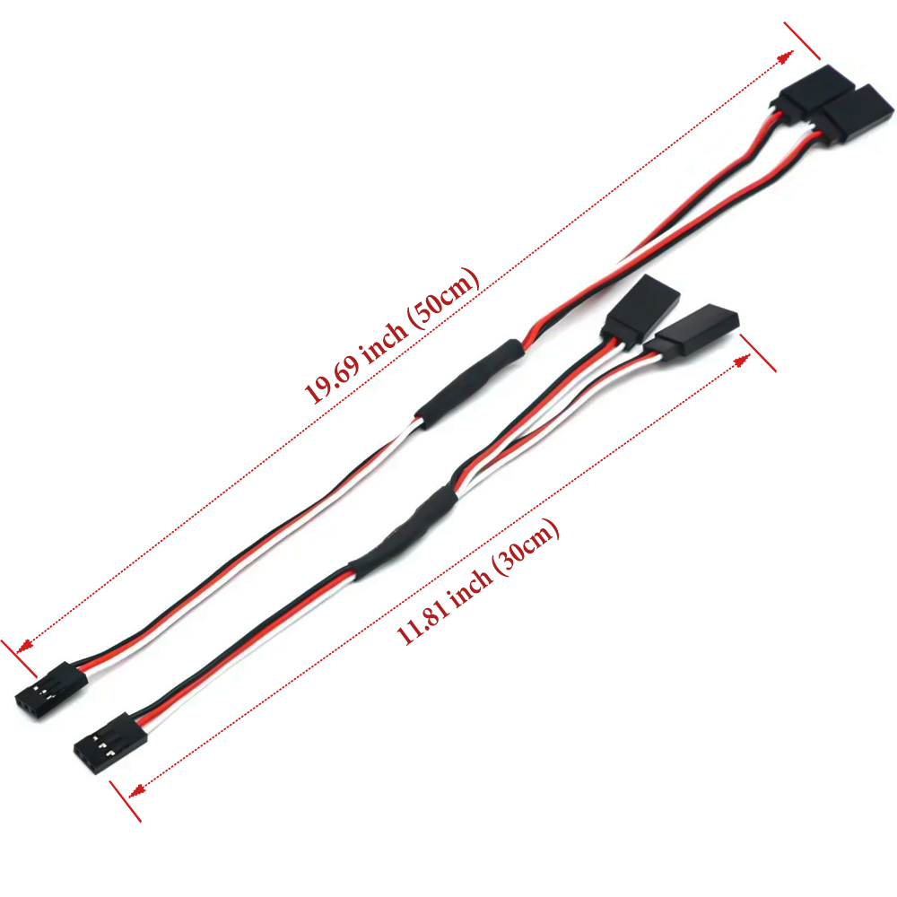5/8/10pcs RC Servo Y Extension - Rc Helicopter Battery recension och pris
