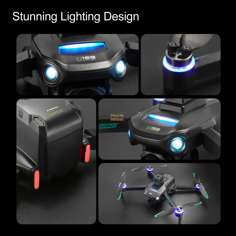8K Dual Camera 5G WIFI FPV Rem - Rc Helicopter Electric recension och pris