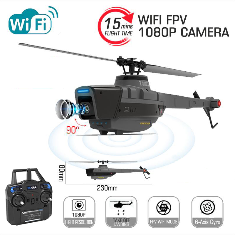 C128 2.4G RC Helicopter 4 Prop - Rc Helicopter Gyro recension och pris