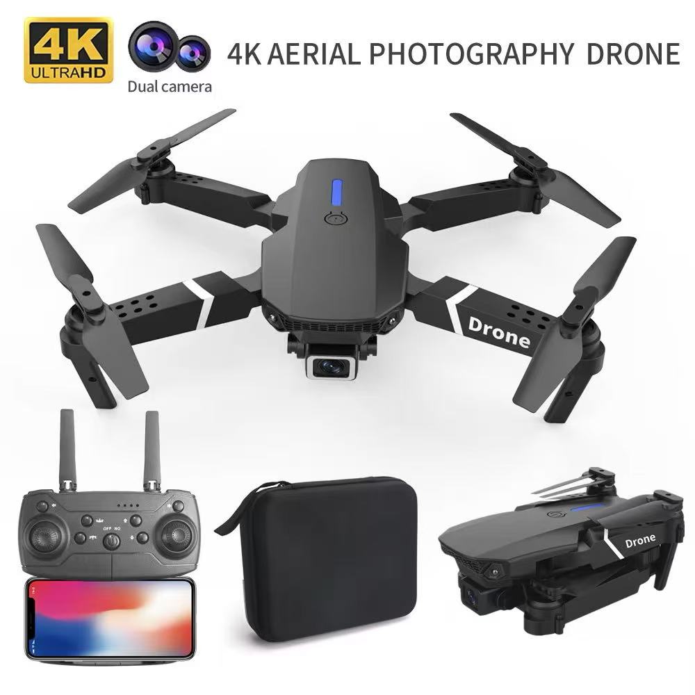 Professional Drone E88 4k wide - Rc Helicopter Charger recension och pris