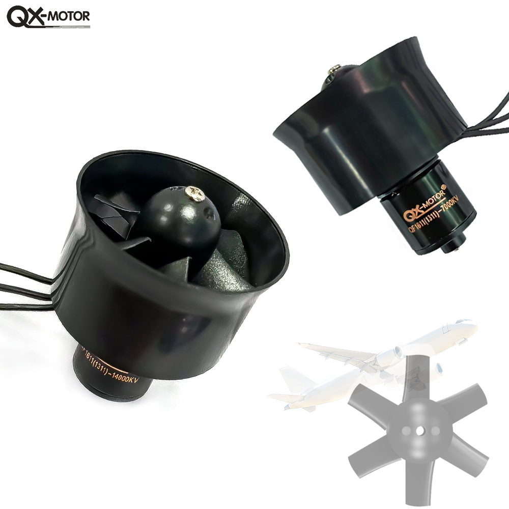 QX-MOTOR 30MM EDF QF1611 6 Bla - Rc Helicopter Blade recension och pris