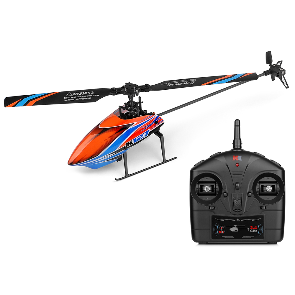 WLtoys XK K127 2.4G 4CH 6-Aixs - Rc Helicopter Blade recension och pris