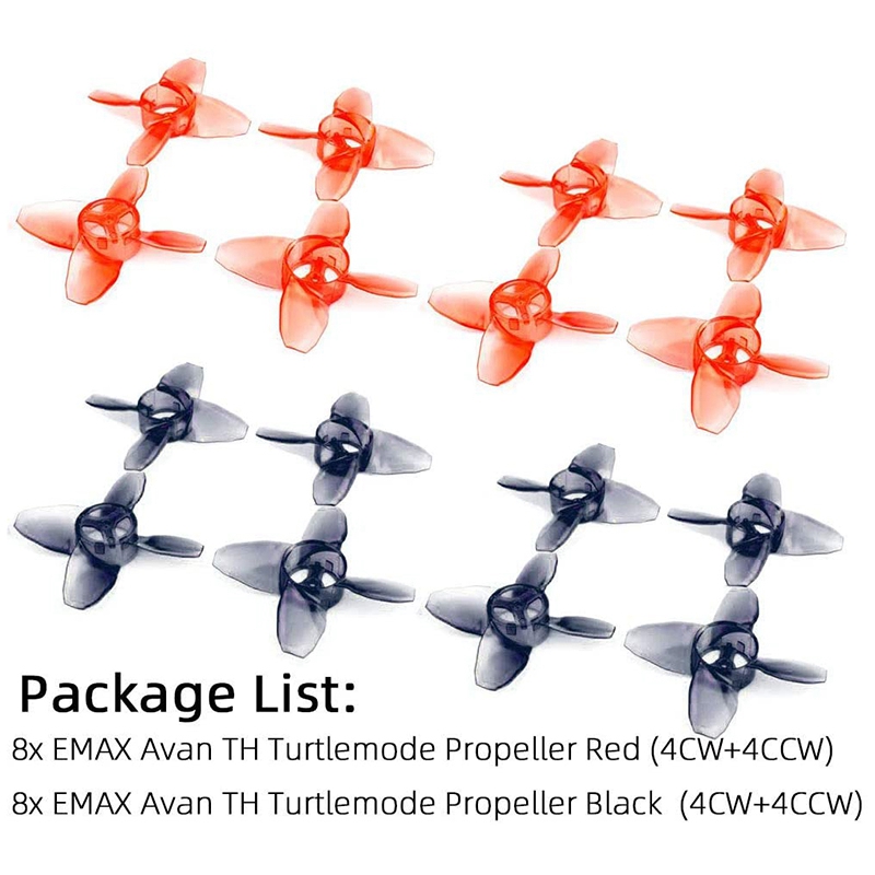 16Pcs for EMAX Avan Tinyhawk T - Rc Helicopter Blade recension och pris
