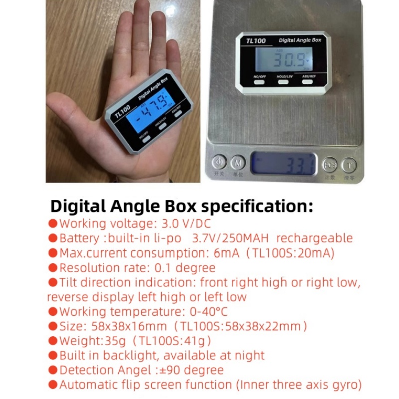 Horizontal Angle Meter Protrac - Rc Helicopter Remote Control recension och pris