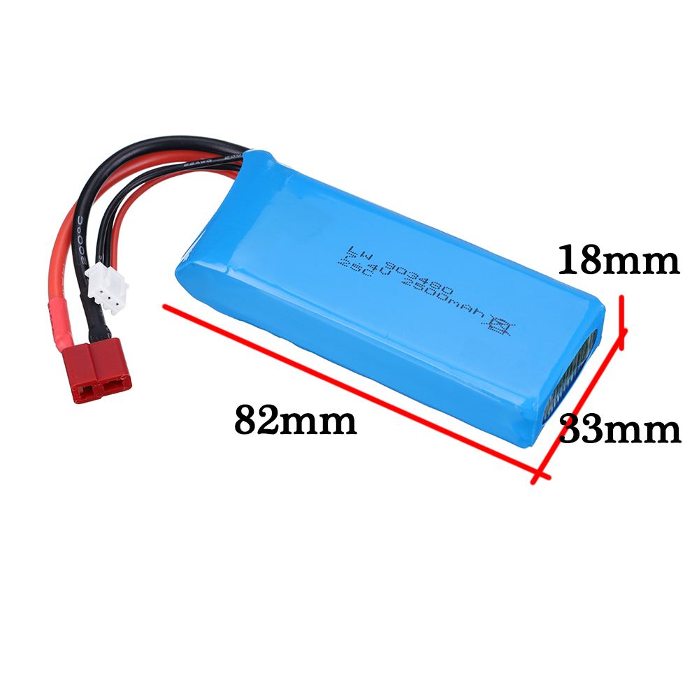 2s 7.4V 2500mAh Lipo Battery C - Rc Helicopter Charger recension och pris