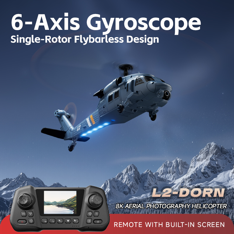 4DRC L2 RC Apache Military Fig - Rc Helicopter Single Rotor recension och pris