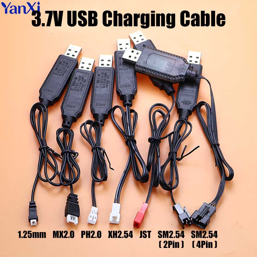 USB Charger Cable For 3.7V Lit - Rc Helicopter Charger recension och pris