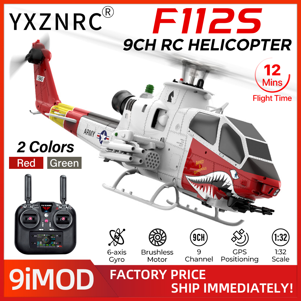YUXIANG RC Helicopter F112S 9C - Rc Helicopter Gyro recension och pris