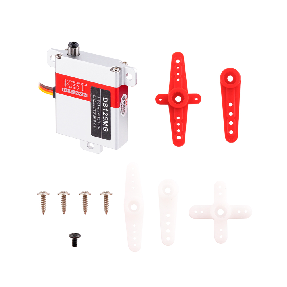KST DS125MG 6V 10mm High Torqu - Rc Helicopter Battery recension och pris