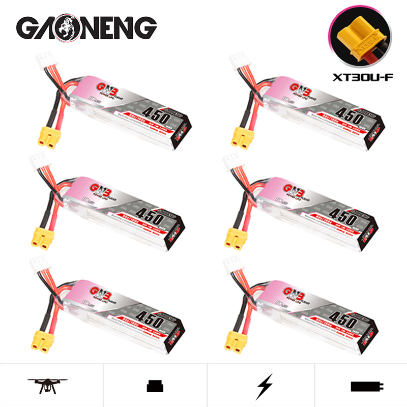 GNB LiPo Battery HV 2S 7.6V 45 - Rc Helicopter Parts recension och pris