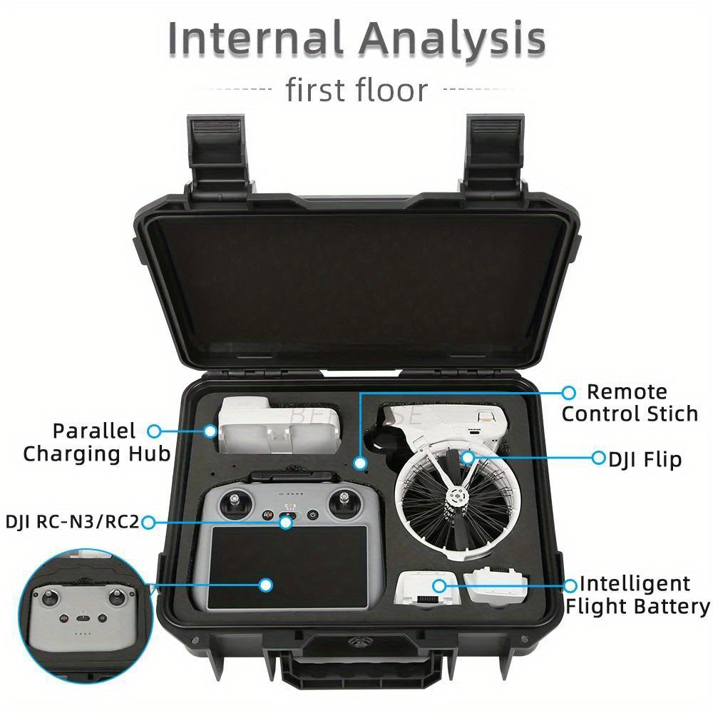 For DJI Flip Hard-Shell Storag - Rc Helicopter Bag recension och pris