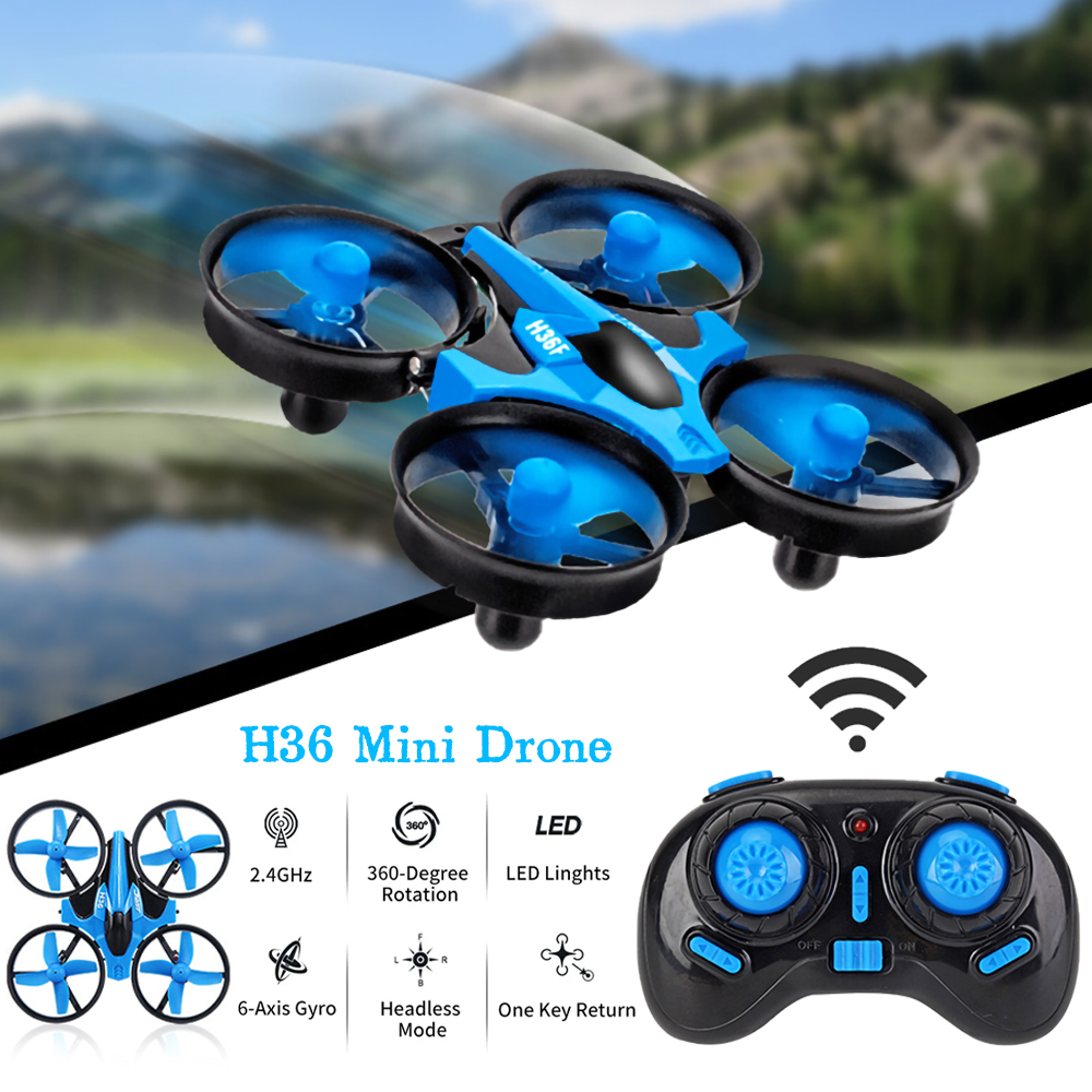 JJRC H36 Mini Rc Drone 4ch 6-A - Rc Helicopter Electric recension och pris