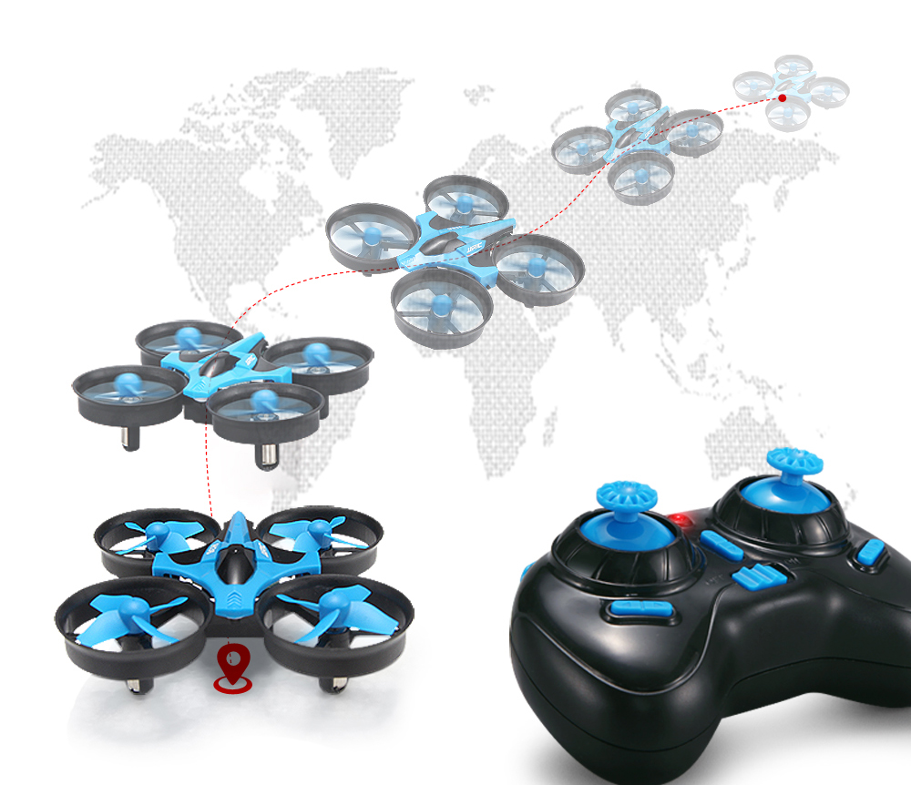 JJRC H36 Mini Rc Drone 4ch 6-A - Rc Helicopter Electric recension och pris