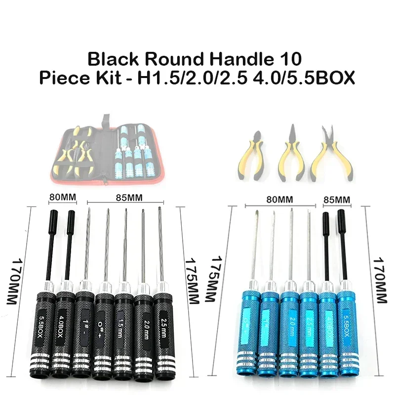 10pcs/set Ball Link 10 in 1 RC - Rc Helicopter Tool Kit recension och pris