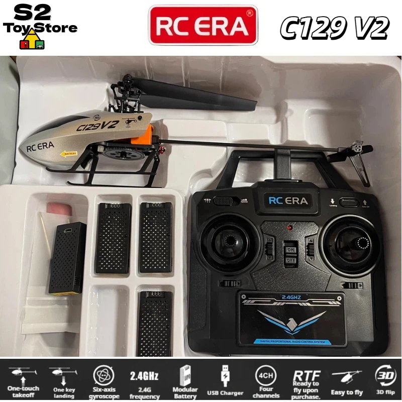 RC ERA C129V2 4CH 2.4GHz Smart - Rc Helicopter Single Rotor recension och pris