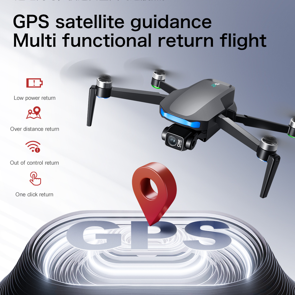 New S-X1 MAX Drone GPS 8K Prof - Rc Helicopter Charger recension och pris
