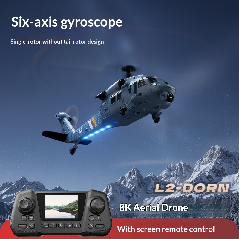 4DRC L2 RC Helicopter 8K Aeria - Rc Helicopter Single Rotor recension och pris