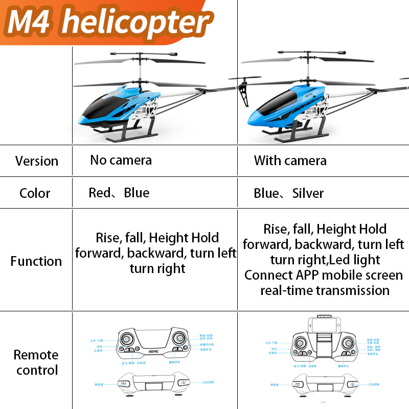 M4 Large Rc Helicopter Remote  - Rc Helicopter Large recension och pris